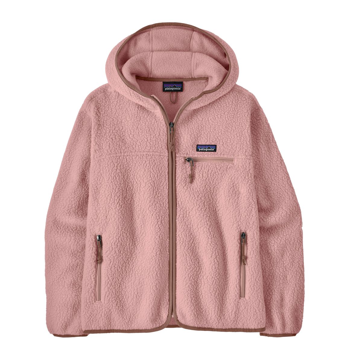 Patagonia W'S Retro Pile Hoody Fuzzy Mauve