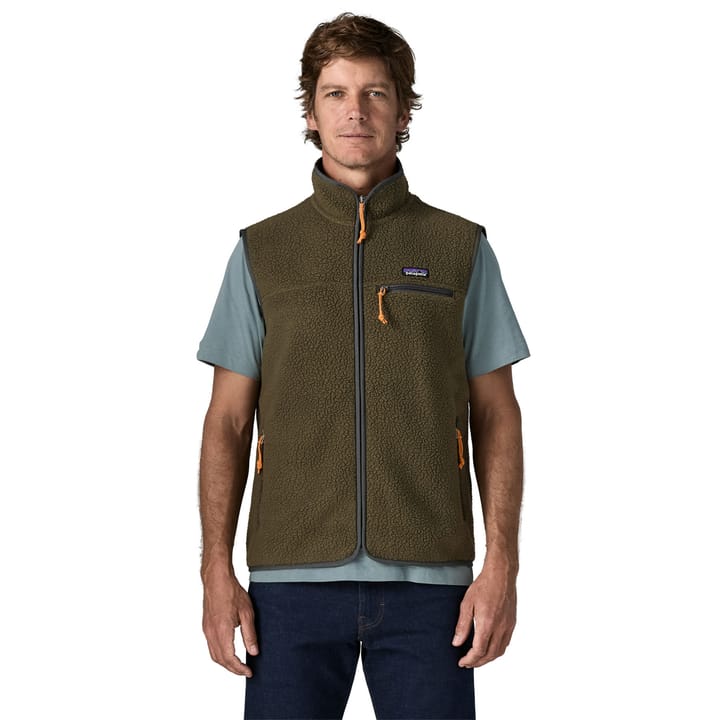 Patagonia Men's Retro Pile Fleece Vest Basin Green Patagonia