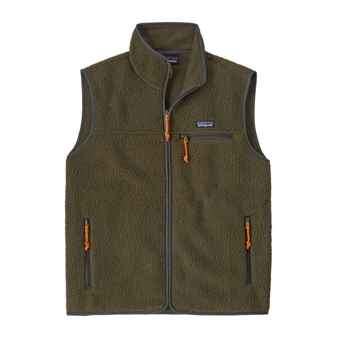 Patagonia Men's Retro Pile Fleece Vest Basin Green