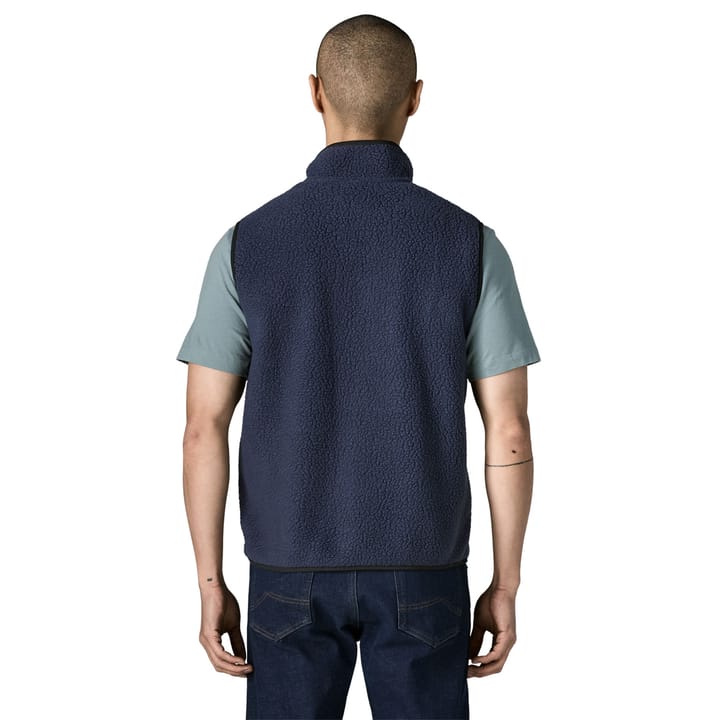 Patagonia Men's Retro Pile Fleece Vest New Navy Patagonia