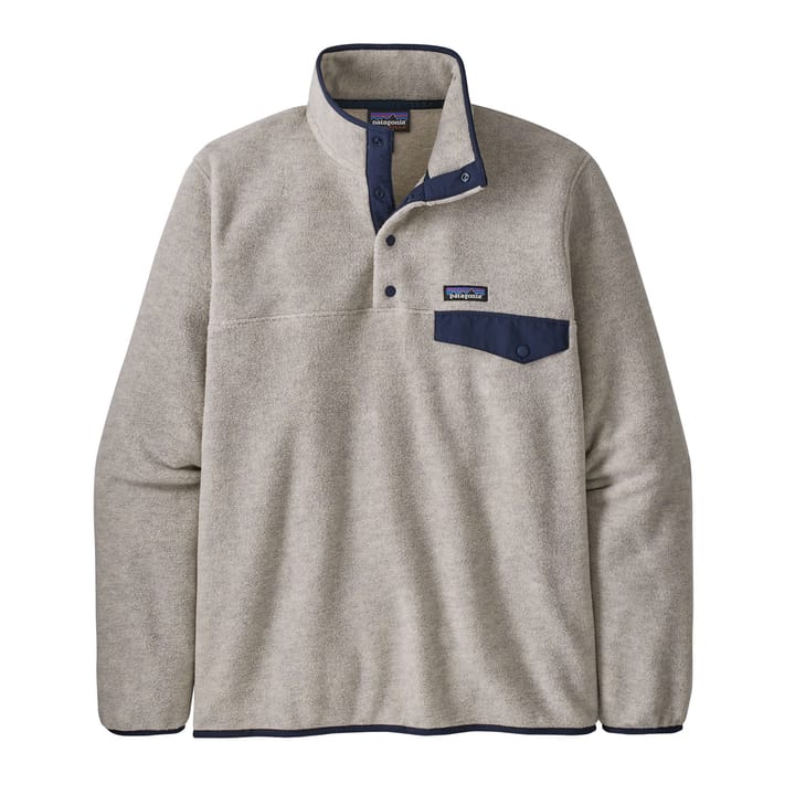 Patagonia Men's Lightweight Synchilla Snap-T Fleece Pullover Oatmeal Heather Patagonia Patagonia Men's Lightweight Synchilla Snap-T Fleece Pullover Oatmeal Heather Patagonia