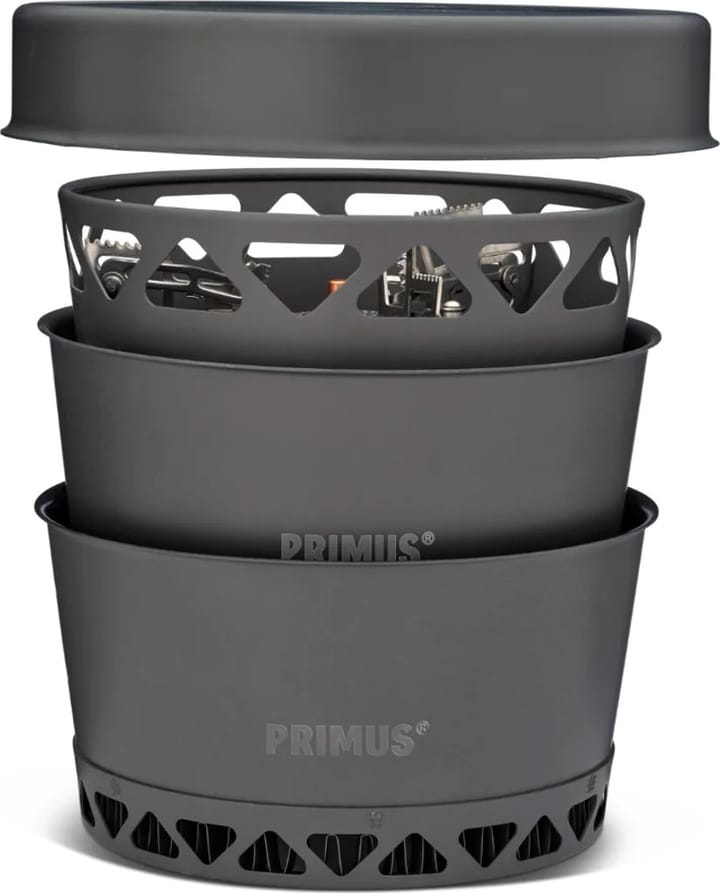 Primus Primetech Stove Set II 2x1.3L W. Pan No Color Primus Primus Primetech Stove Set II 2x1.3L W. Pan No Color Primus