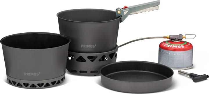 Primus Primetech Stove Set II 2x2.3L W. Pan No Color Primus Primus Primetech Stove Set II 2x2.3L W. Pan No Color Primus