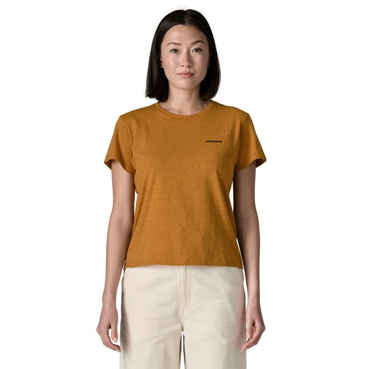 Patagonia Women's P-6 Logo Responsibili-Tee Dried Mango Patagonia
