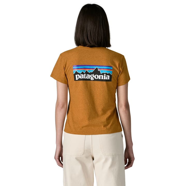 Patagonia Women's P-6 Logo Responsibili-Tee Dried Mango Patagonia