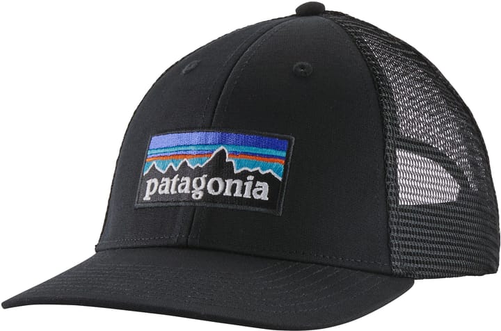 Patagonia P-6 Logo Lopro Trucker Hat Black Patagonia