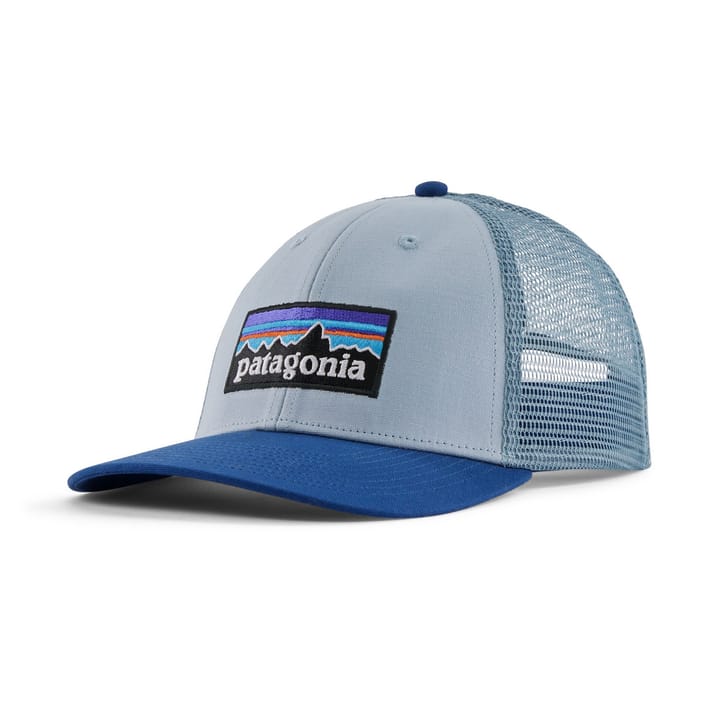Patagonia P-6 Logo LoPro Trucker Hat Steam Blue Patagonia