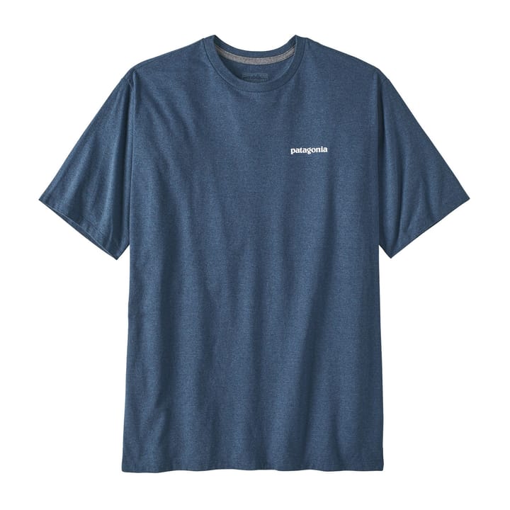 Patagonia Men's P-6 Logo Responsibili-Tee Utility Blue Patagonia Patagonia Men's P-6 Logo Responsibili-Tee Utility Blue Patagonia