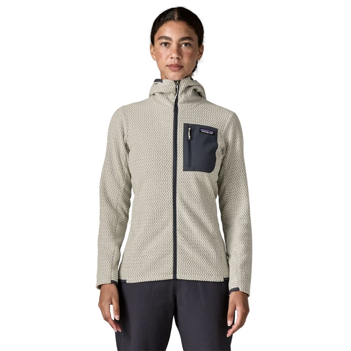 Patagonia Women's R1 Air Fleece Full-Zip Hoody Birch White Patagonia