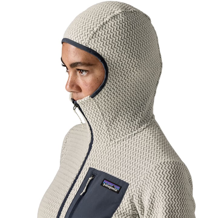 Patagonia Women's R1 Air Fleece Full-Zip Hoody Birch White Patagonia