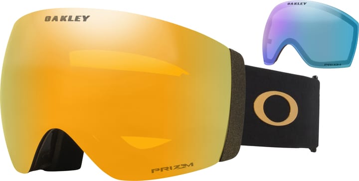 Oakley Flight Deck Pro L Mettalic Black Gold/ Prizm 24k & Prizm Iced Oakley Oakley Flight Deck Pro L Mettalic Black Gold/ Prizm 24k & Prizm Iced Oakley