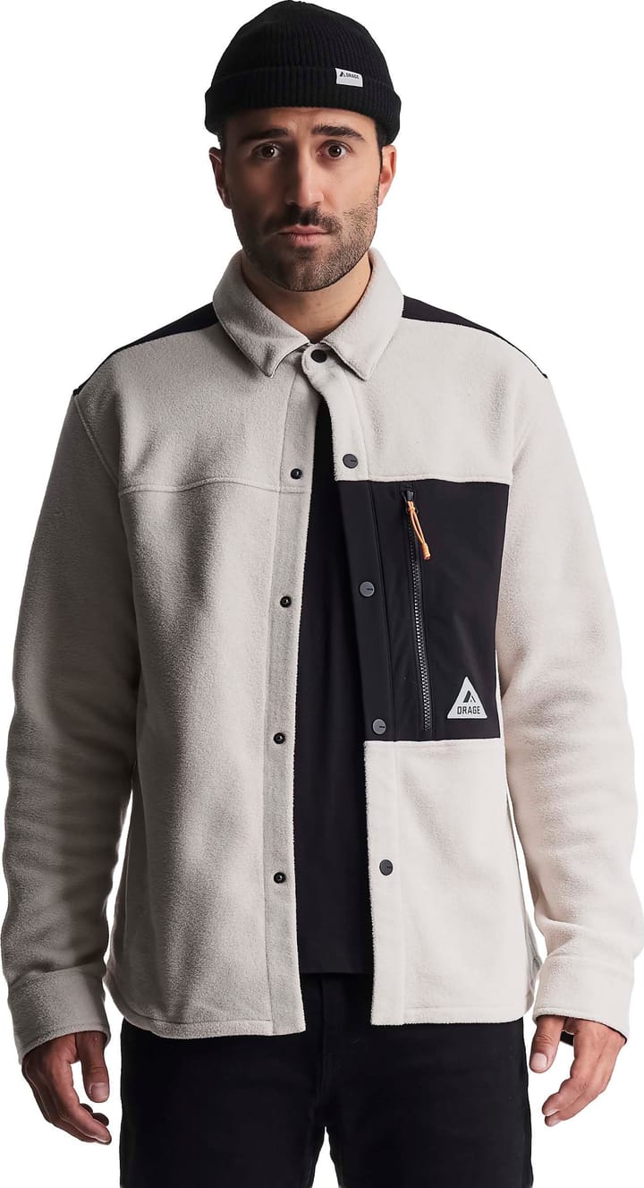 Orage Unisex Hunter Fleece Shirt Dark Birch Orage