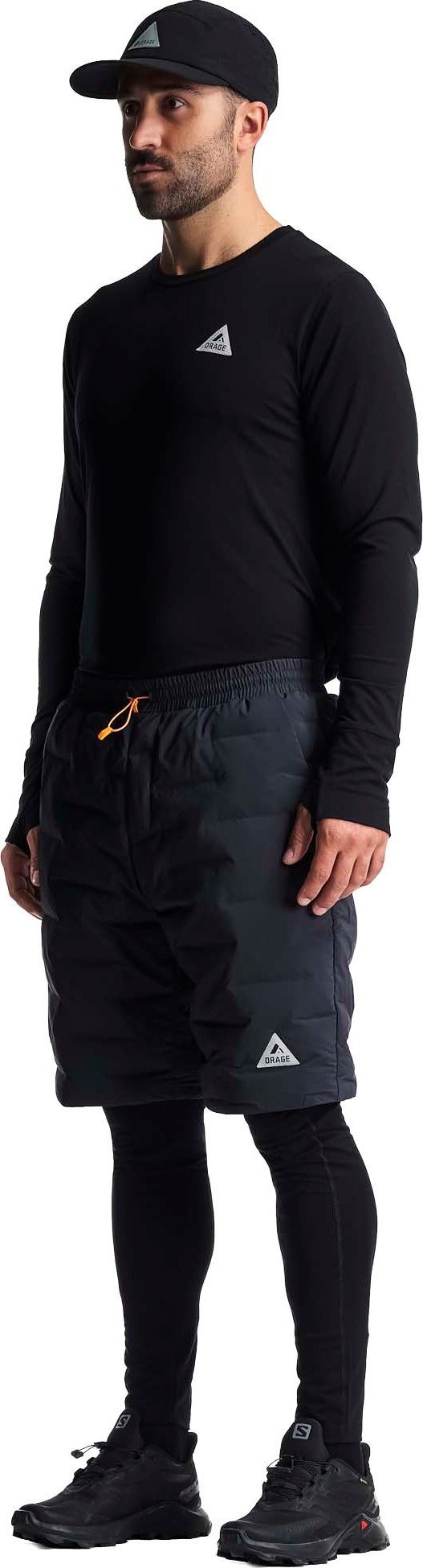 Orage Unisex Duffy Insulated Short Black Orage