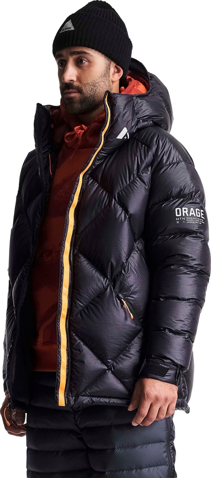 Orage Unisex MTN-X Echo Down Jacket Black Orage