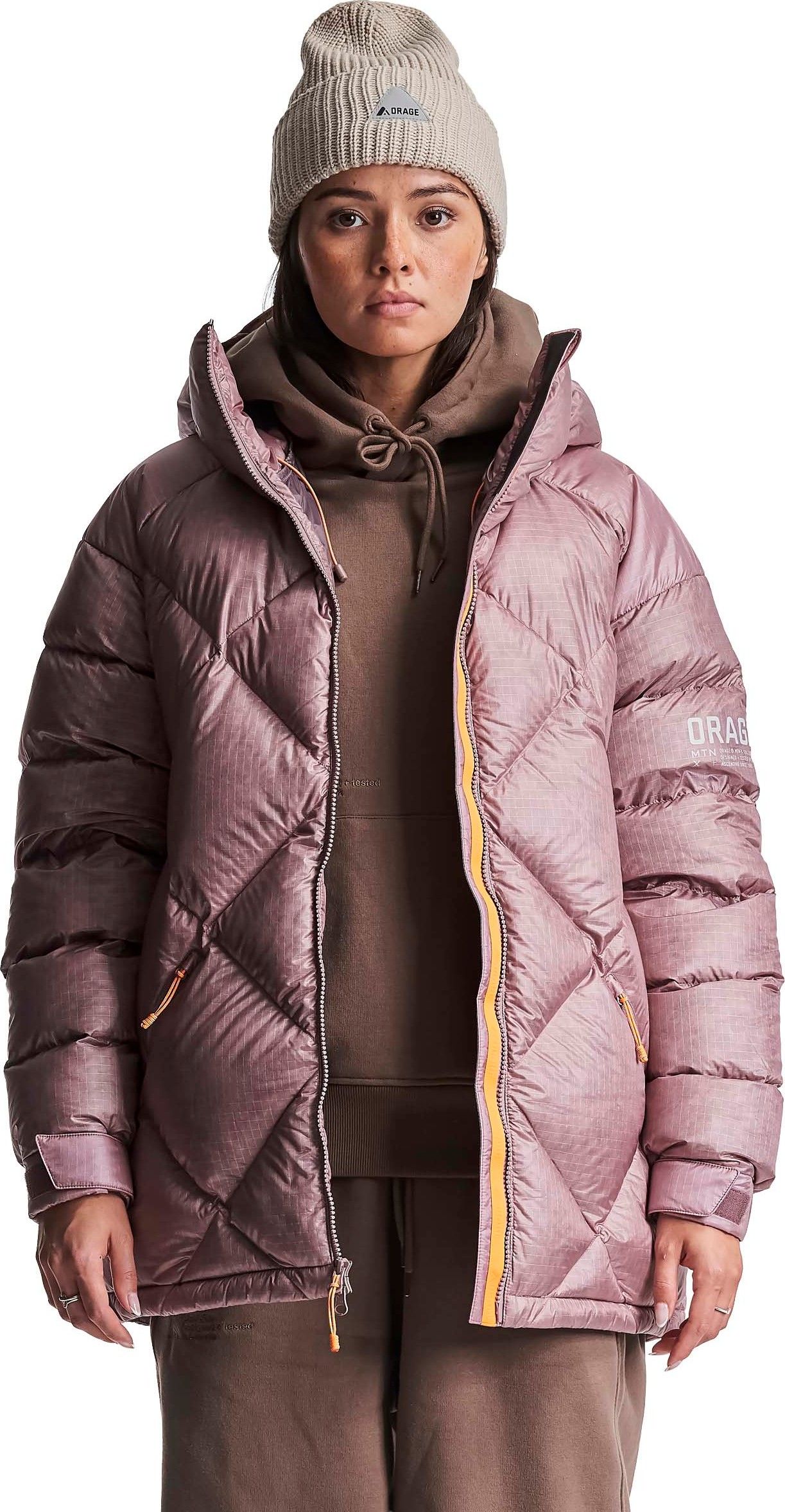 Orage Unisex MTN-X Echo Down Jacket Light Plum