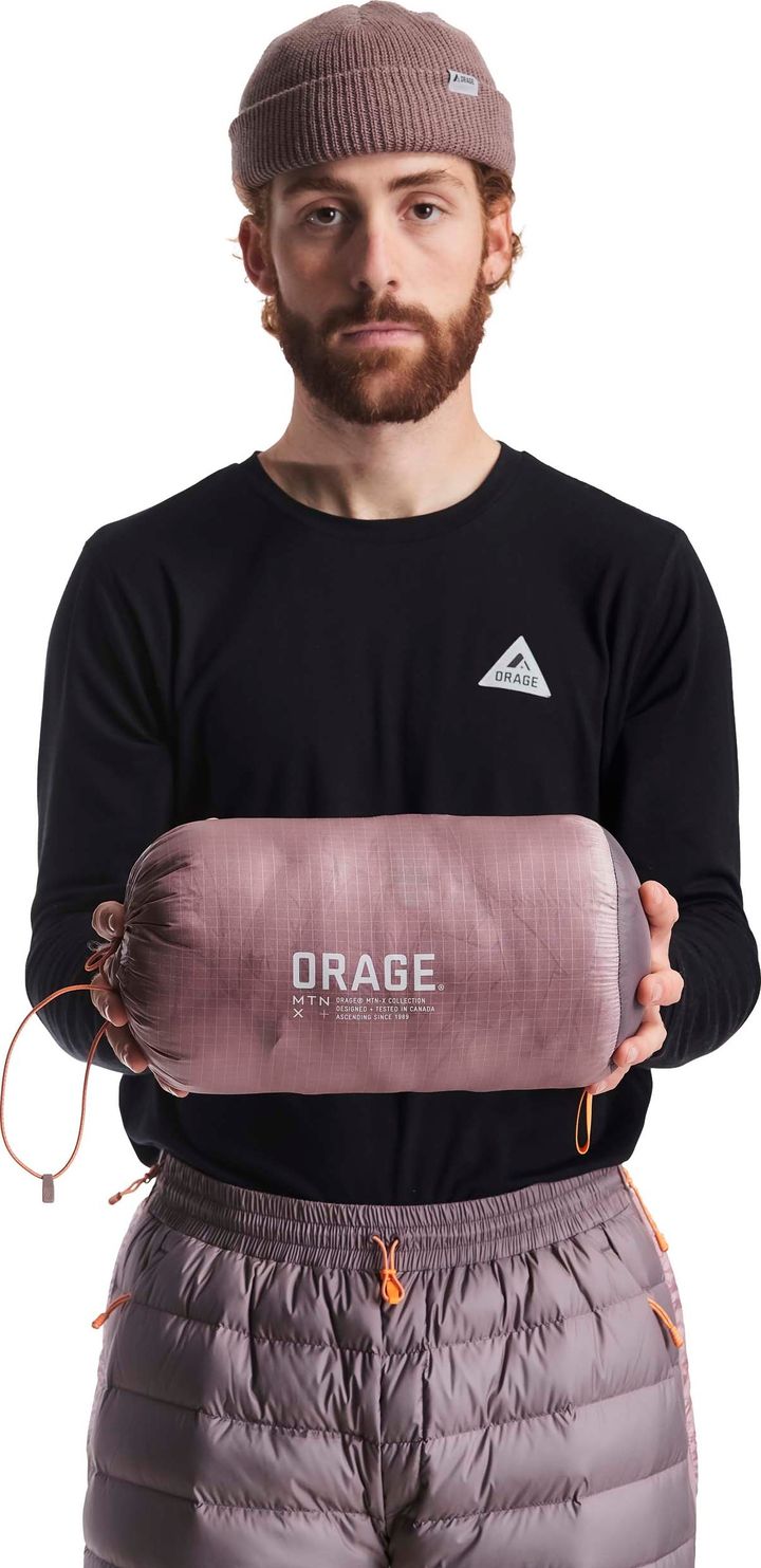 Orage Unisex MTN-X Echo Down Jacket Light Plum Orage