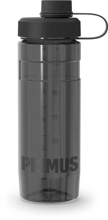 Primus Kvarts Tritan Bottle 0.6 L Drink Cap Cliffside Ash Primus