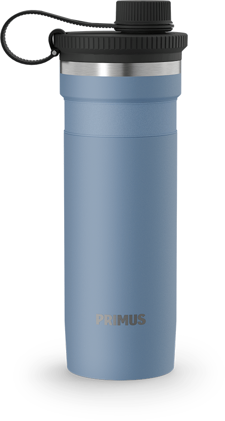 Primus Mika Wide Insulated Bottle 0.5 L Drink Cap Glacier Blue Primus