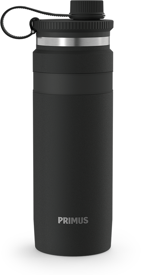 Primus Mika Wide Insulated Bottle 0.75 L Drink Cap Cliffside Ash Primus