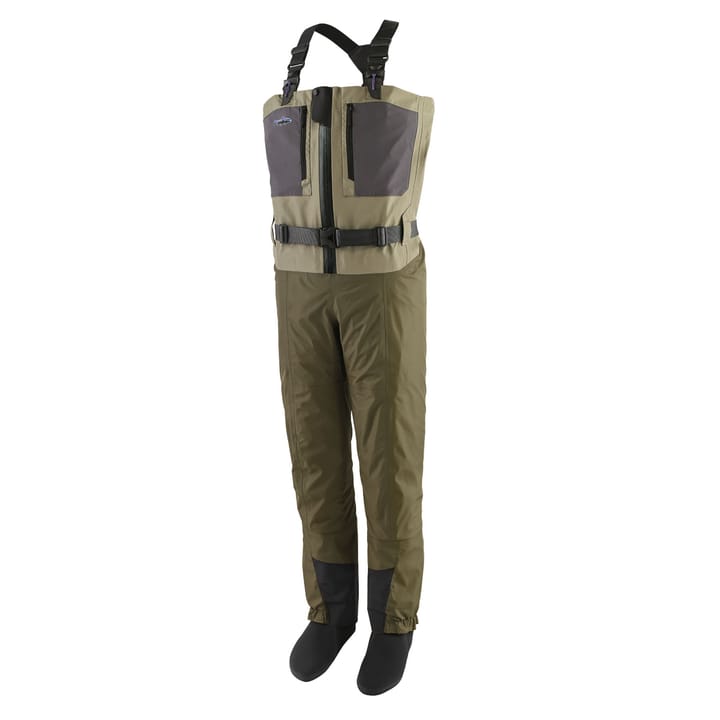 Patagonia M'S Swiftcurrent Traverse Zip Front Waders River Rock Green Patagonia