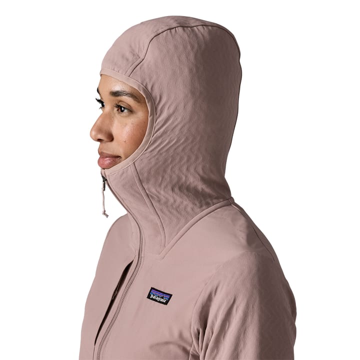 Patagonia W'S R2 Crossstrata Hoody Stingray Mauve Patagonia