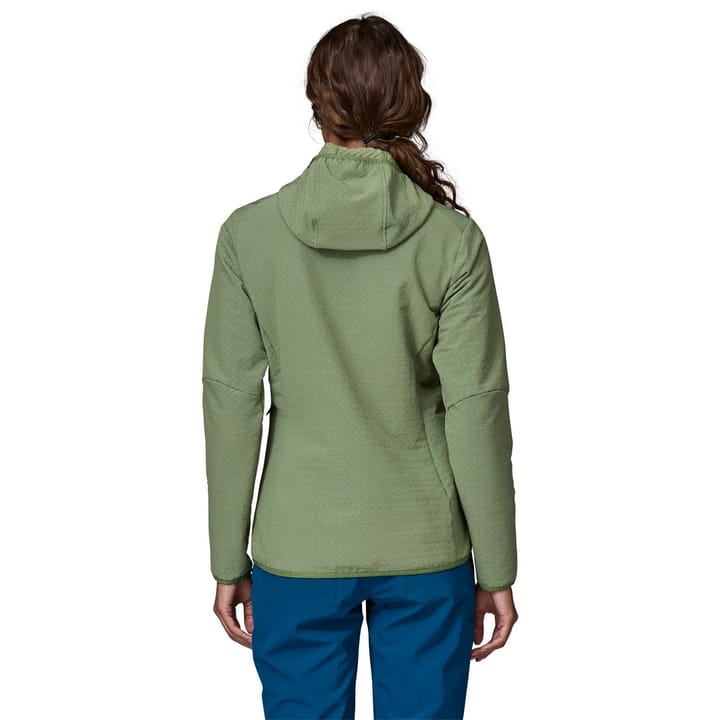 Patagonia W'S R2 Crossstrata Hoody Canopy Green Patagonia