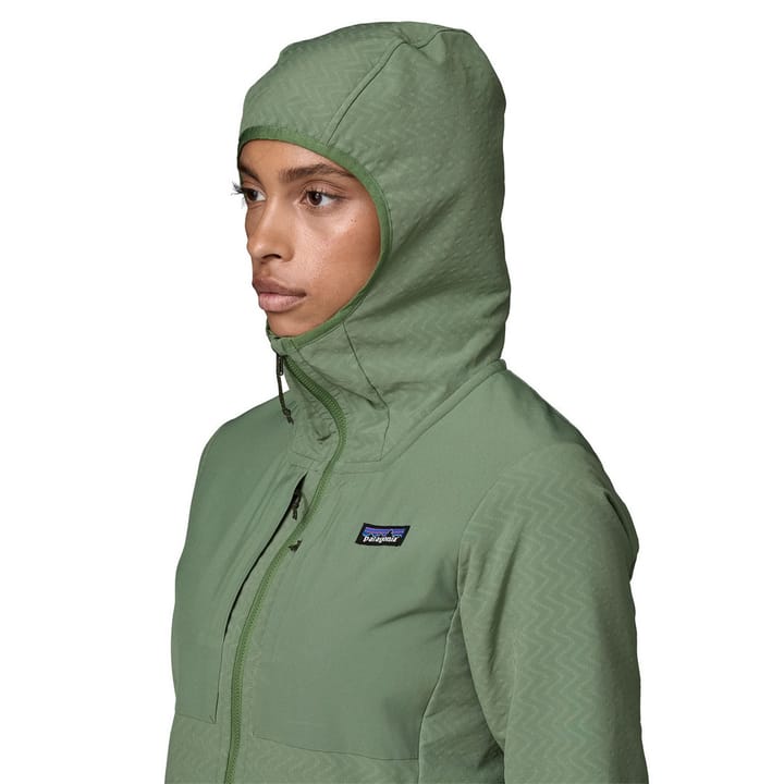 Patagonia W'S R2 Crossstrata Hoody Canopy Green Patagonia