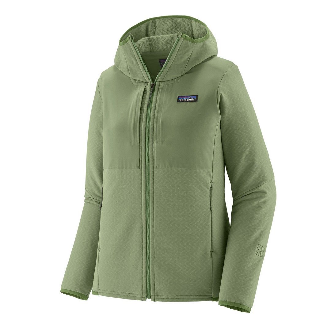 Patagonia W'S R2 Crossstrata Hoody Canopy Green