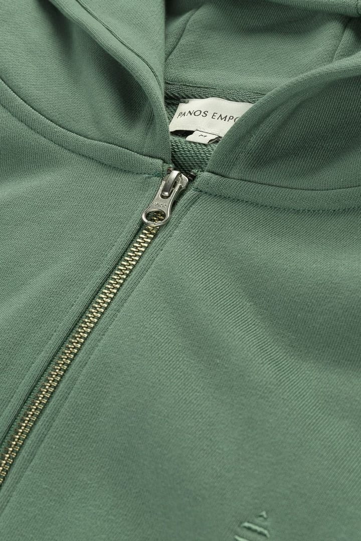 Panos Emporio PE ELEMENT ZIPPED HOOD Earth green Panos Emporio