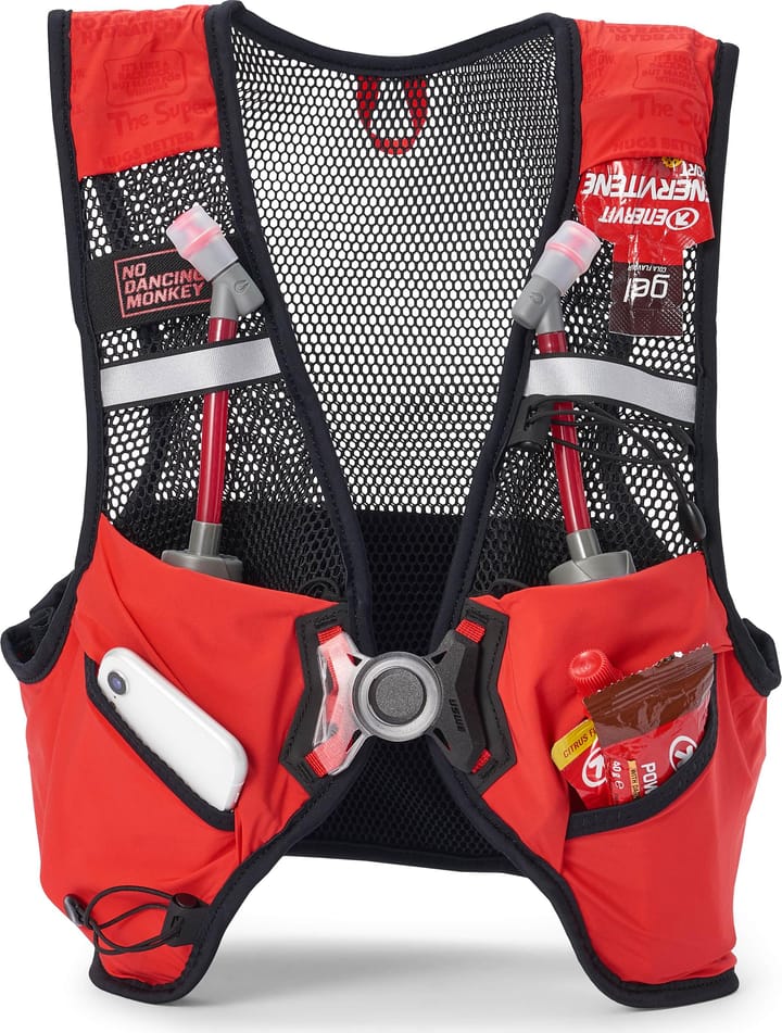 USWE Pace 2l Trail Running Vest Red/black USWE