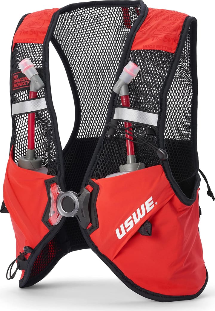 USWE Pace 2l Trail Running Vest Red/black USWE