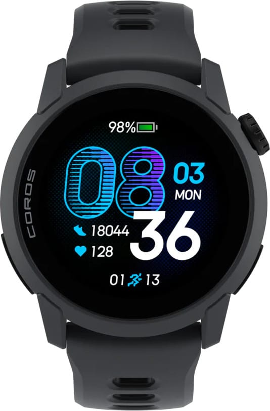 Coros Pace 4 Silicone Black Coros