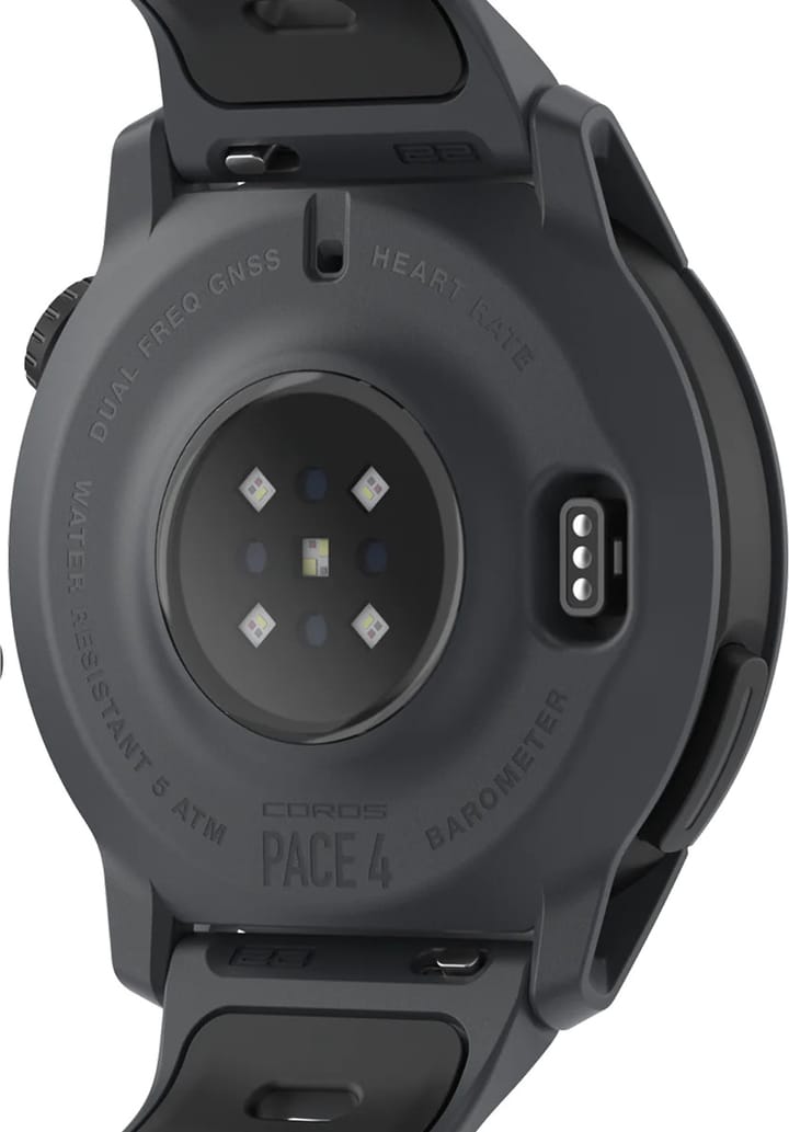 Coros Pace 4 Silicone Black Coros