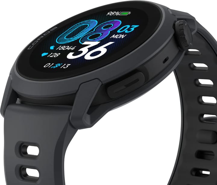 Coros Pace 4 Silicone Black Coros