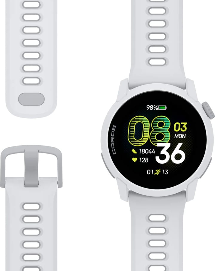 Coros Pace 4 Silicone White Coros