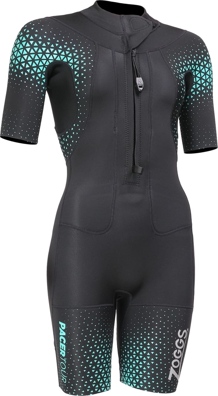 Zoggs Women's Pacer Tour Shorty Black/blue Zoggs
