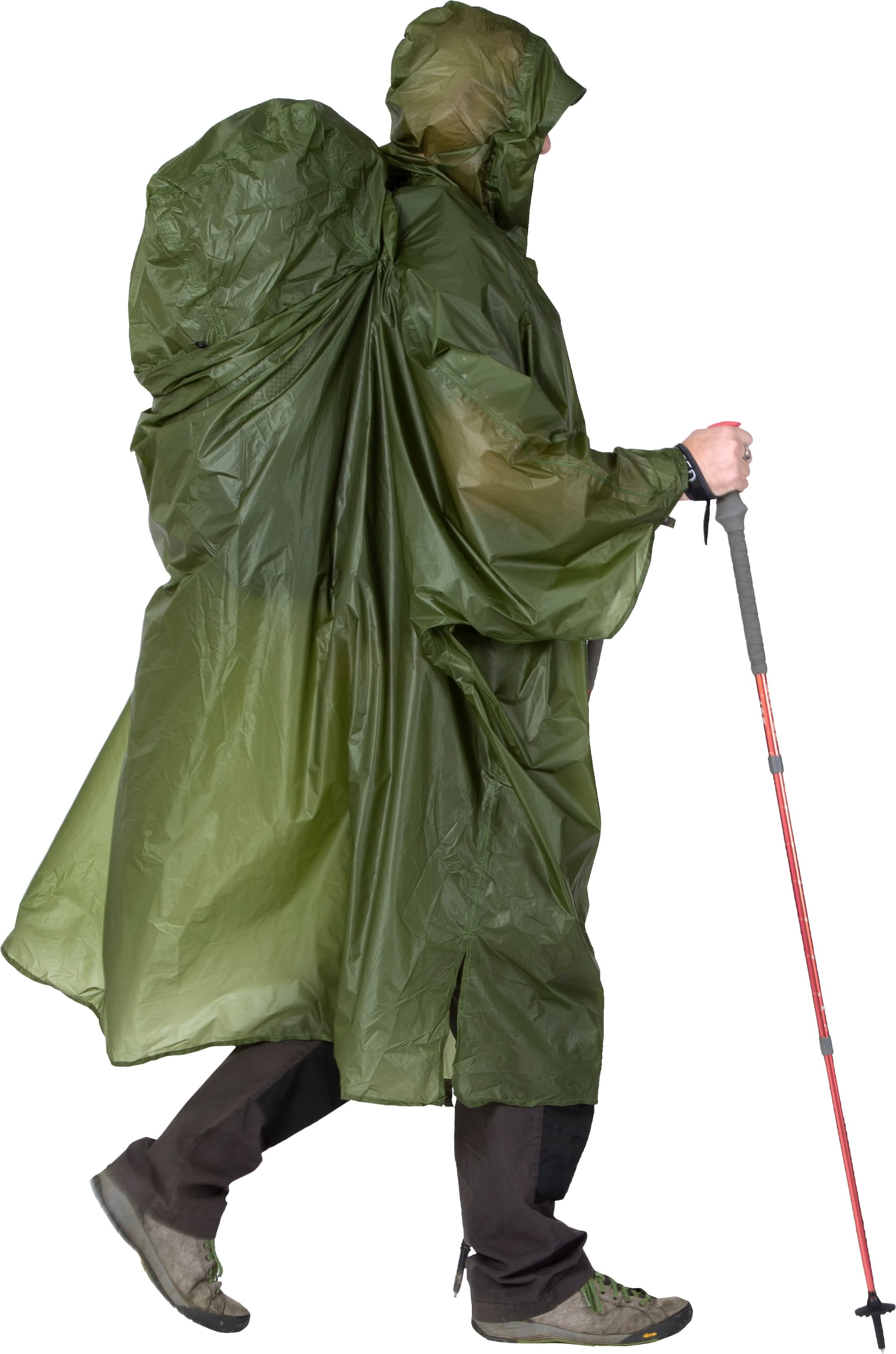 Exped Pack Poncho UL Moss Regnjakker L