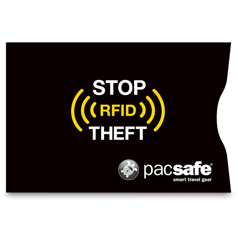 Pacsafe Pac Rfidsleeve 25 Black Reisesicherheit OneSize