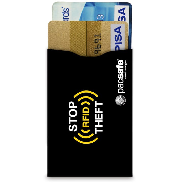 Pacsafe Pac Rfidsleeve 25 Black Pacsafe Pacsafe Pac Rfidsleeve 25 Black Pacsafe