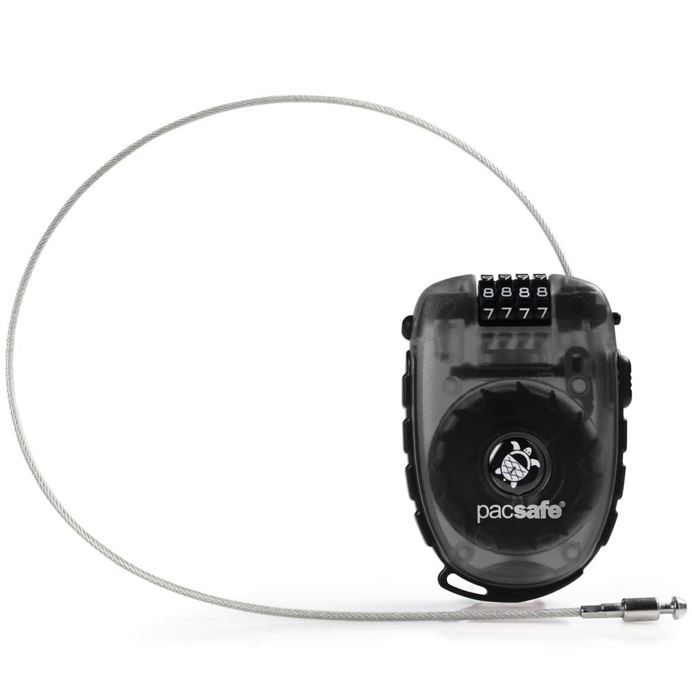 Pacsafe Retractasafe 250 4-dial Retractable Cable Lock SMOKE
