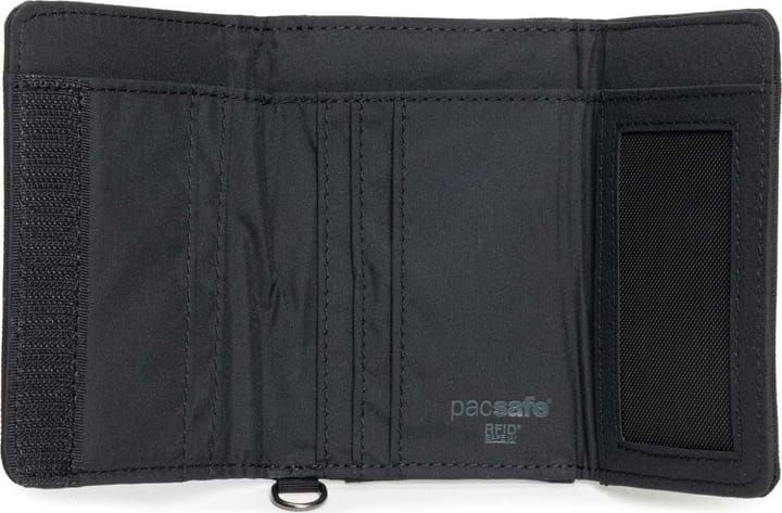 Pacsafe Rfidsafe Trifold Wallet Black Pacsafe