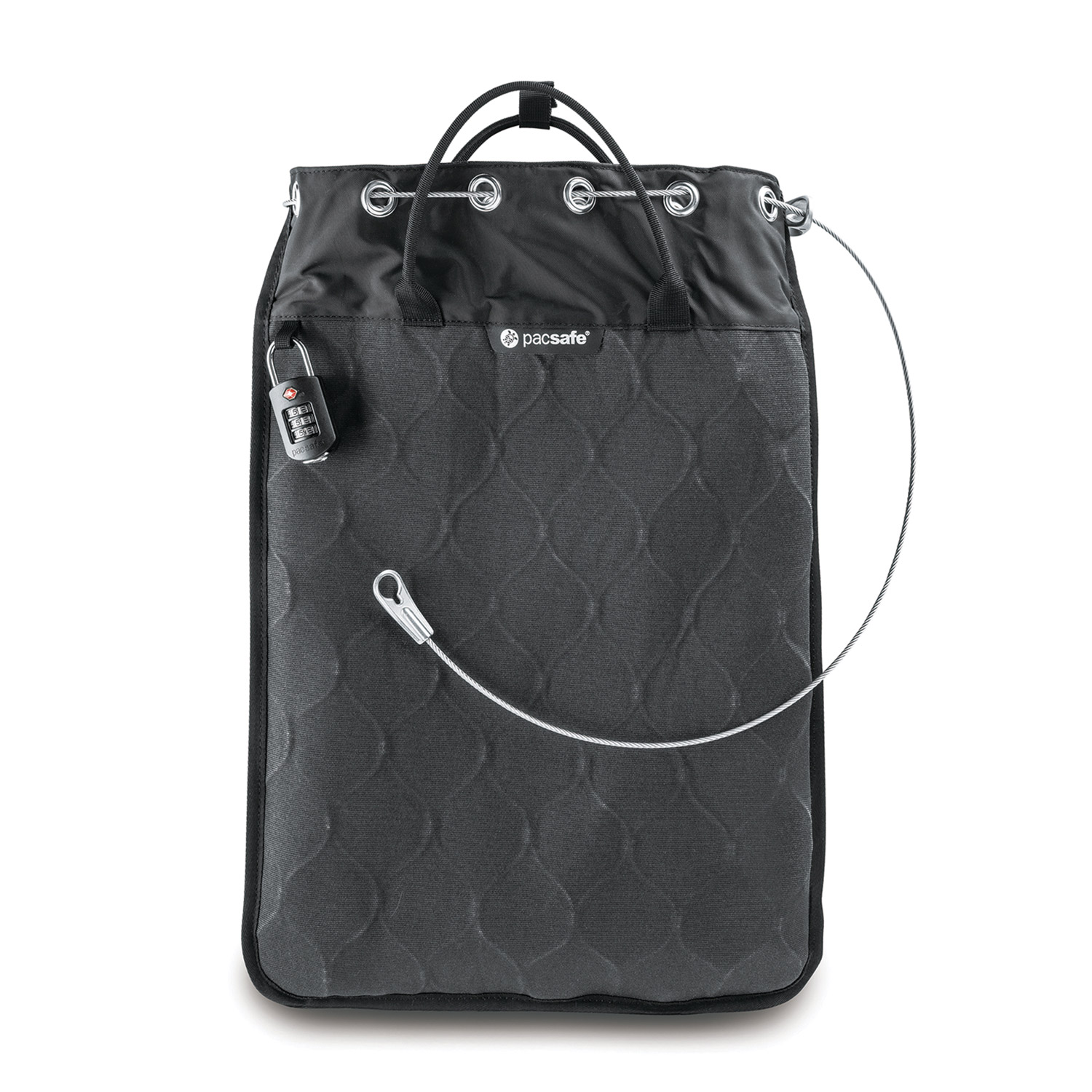 Pacsafe Travelsafe 12L GII Portable Safe Black Matkaturvallisuus OneSize