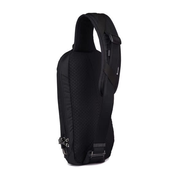Pacsafe Vibe 325 Cross Body Pack Jet Black Pacsafe