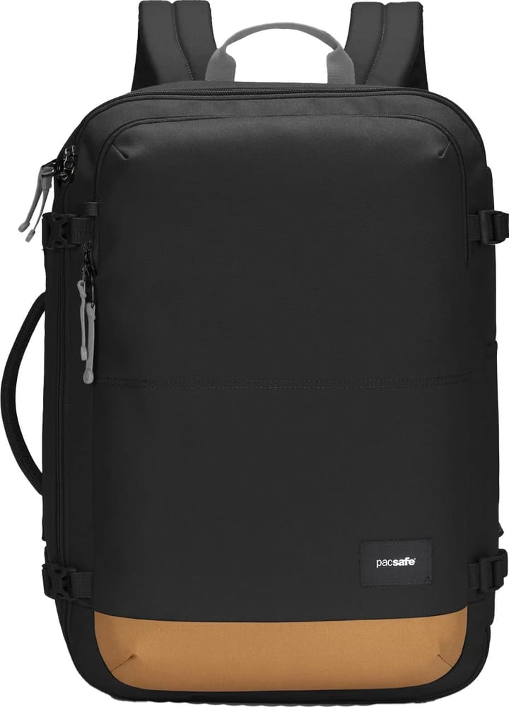 Pacsafe GO 34L Anti-Theft Carry-On Backpack Jet Black Pacsafe