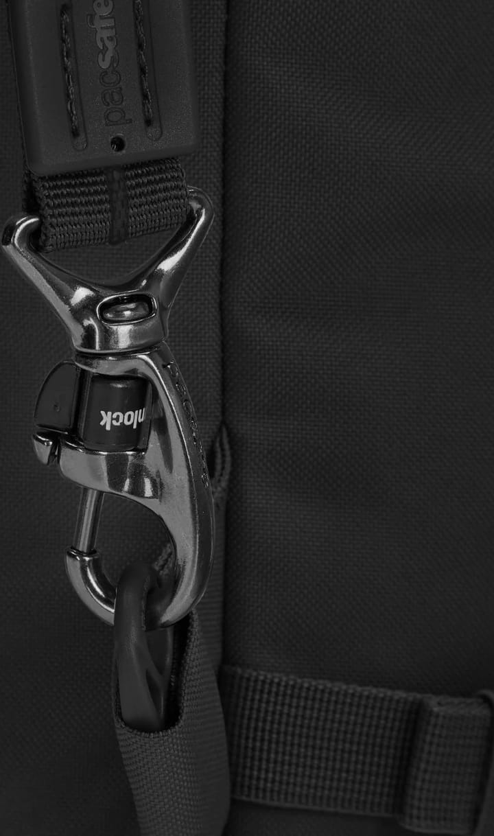 Pacsafe GO 34L Anti-Theft Carry-On Backpack Jet Black Pacsafe