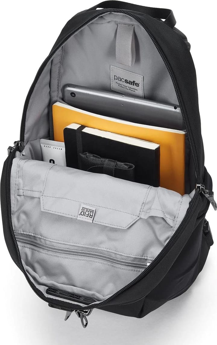 Pacsafe V 12L Anti-Theft Tech Backpack Black Pacsafe