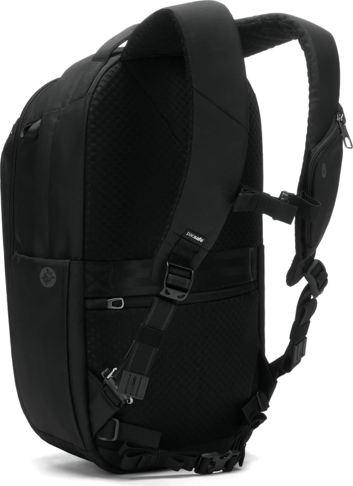 Pacsafe V 26L Anti-Theft Tour Backpack Jet Black Pacsafe
