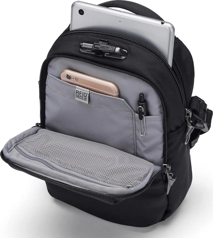 Pacsafe V Anti-Theft Companion Crossbody Jet Black Pacsafe