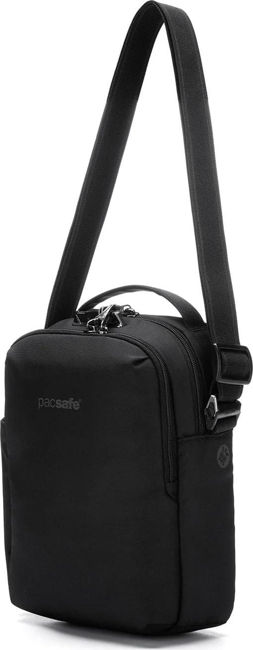 Pacsafe V Anti-Theft Tour Crossbody Jet Black Pacsafe