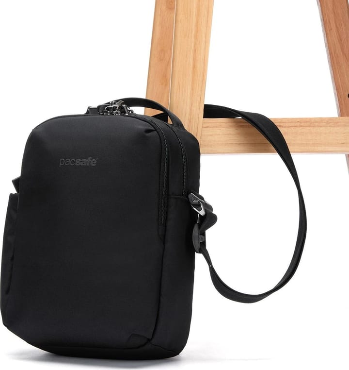 Pacsafe V Anti-Theft Tour Crossbody Jet Black Pacsafe